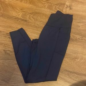 Navy spandex leggings